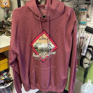 Jerzees Red Sweatshirt Hoodie